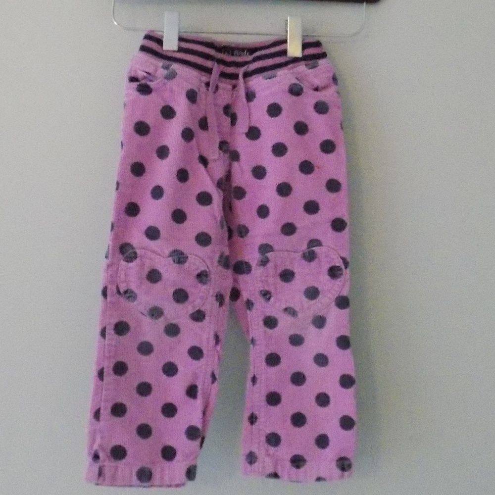 Mini Boden *Play* purple corduroy Girls 3T